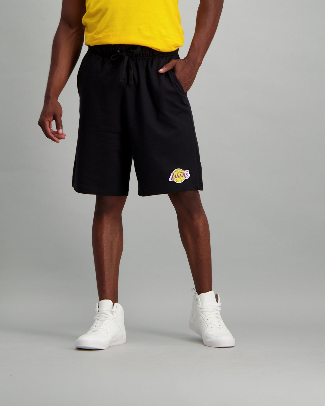 Men's Laker Basketball Retro Short - Black