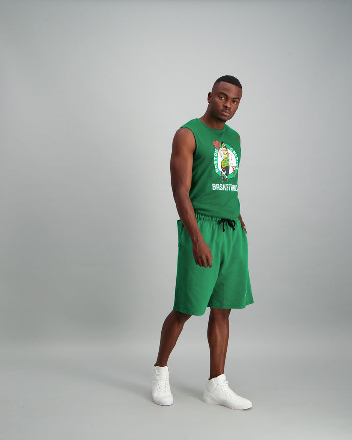 Men's Celtic Basketball Retro Short - Green