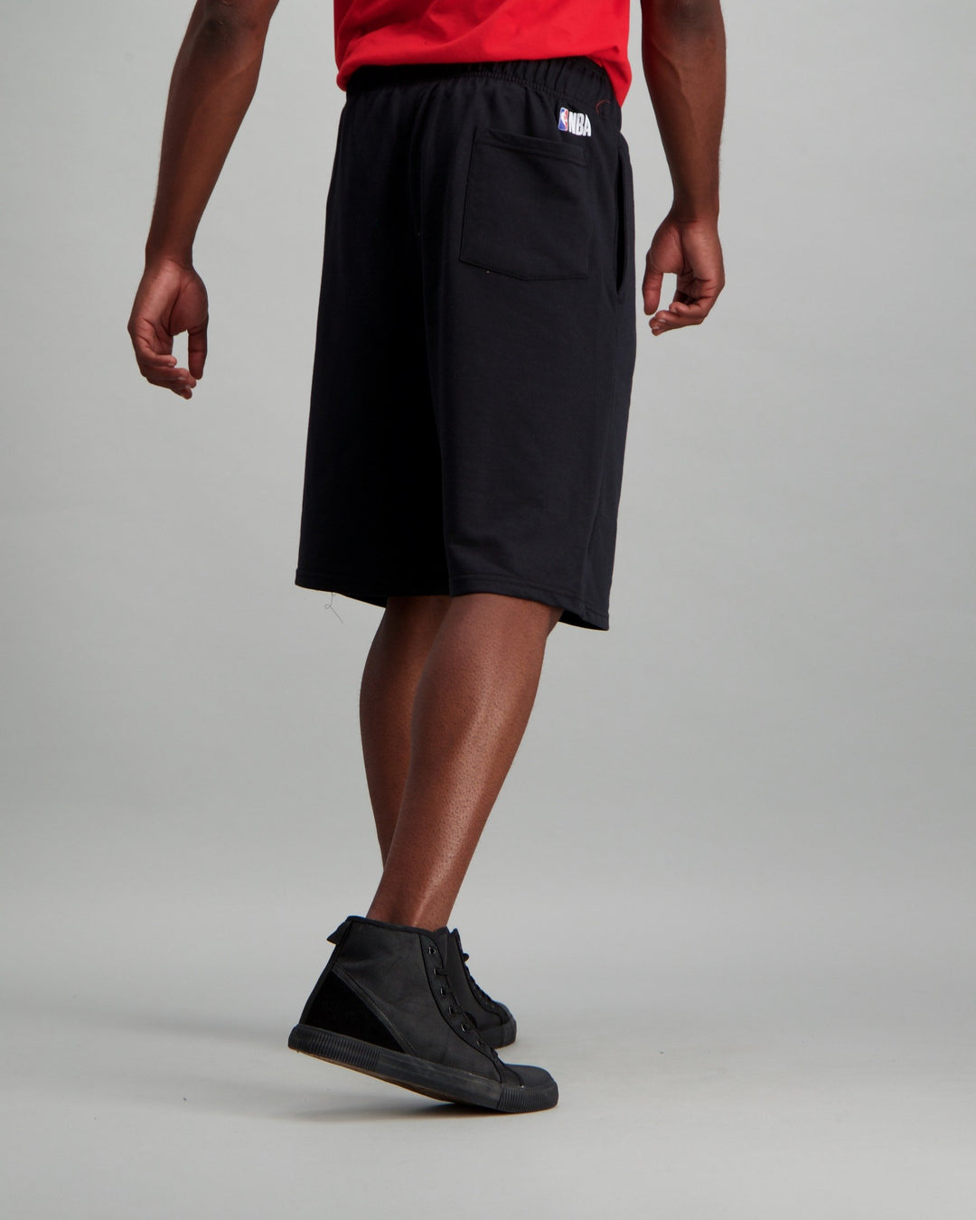 Men's Bull Basketball Retro Short - Black