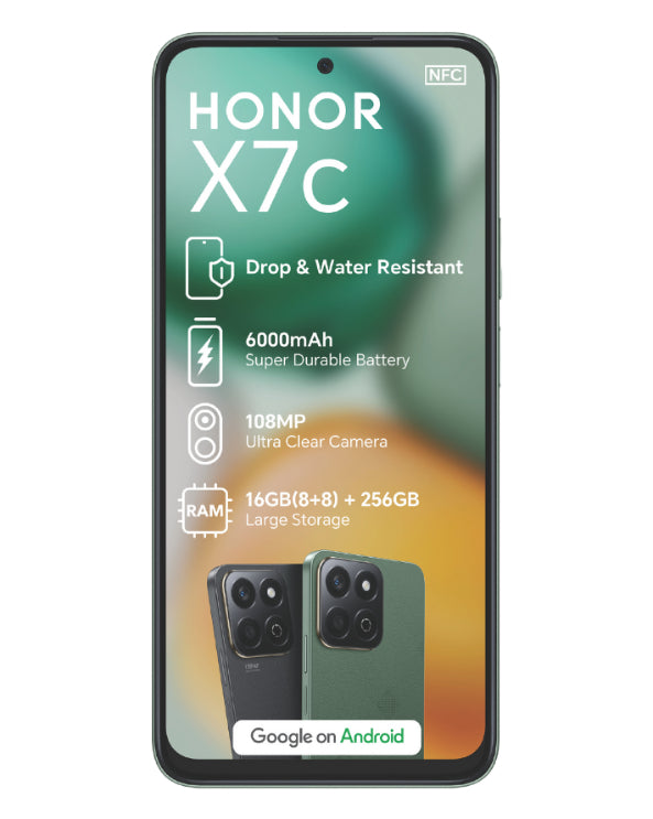 X7c Dual Sim Green Cellphone