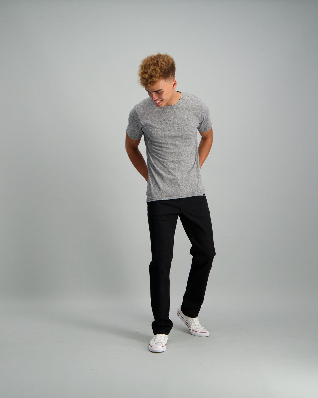 Men's Crew Neck T-Shirt - Black