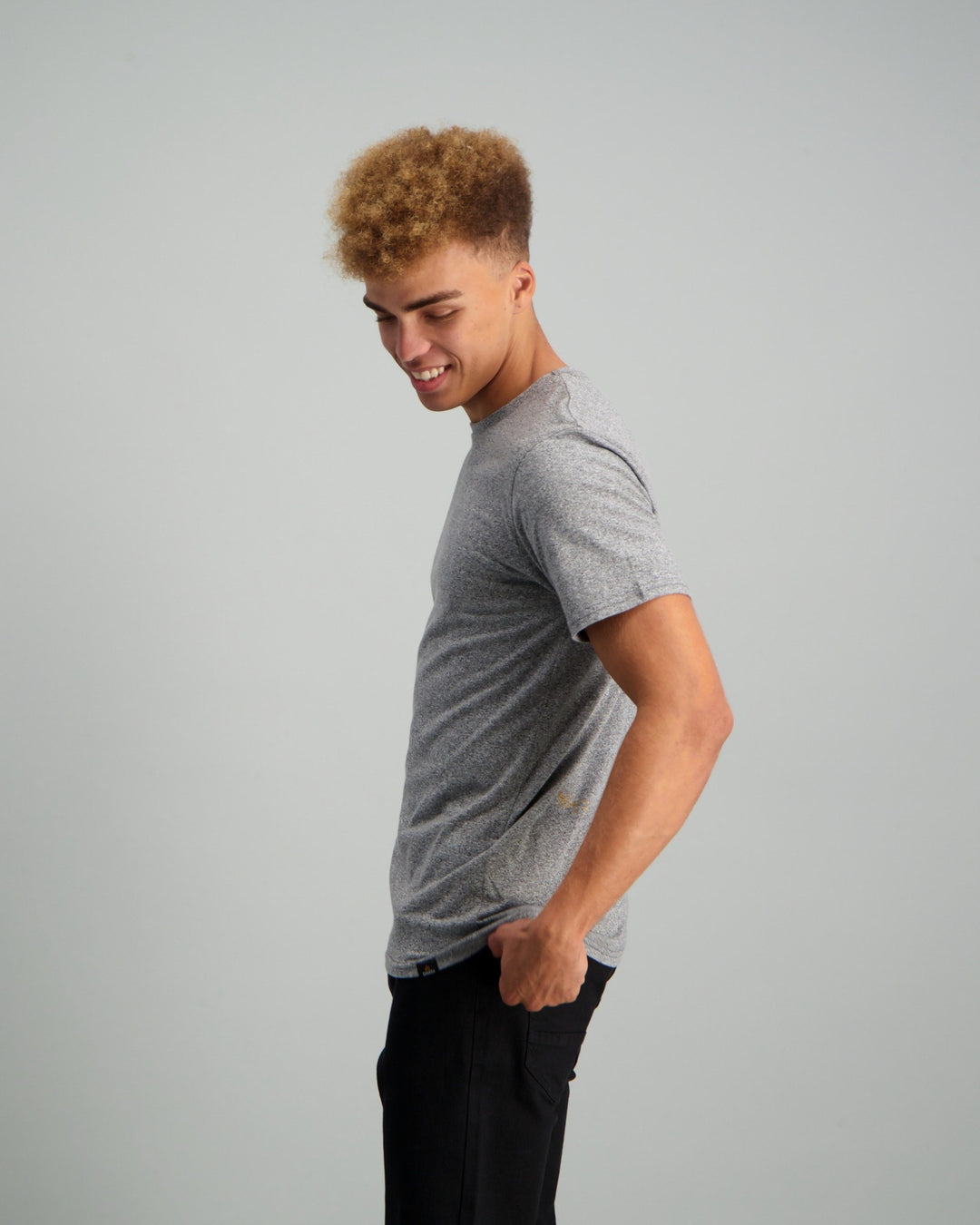 Men's Crew Neck T-Shirt - Black