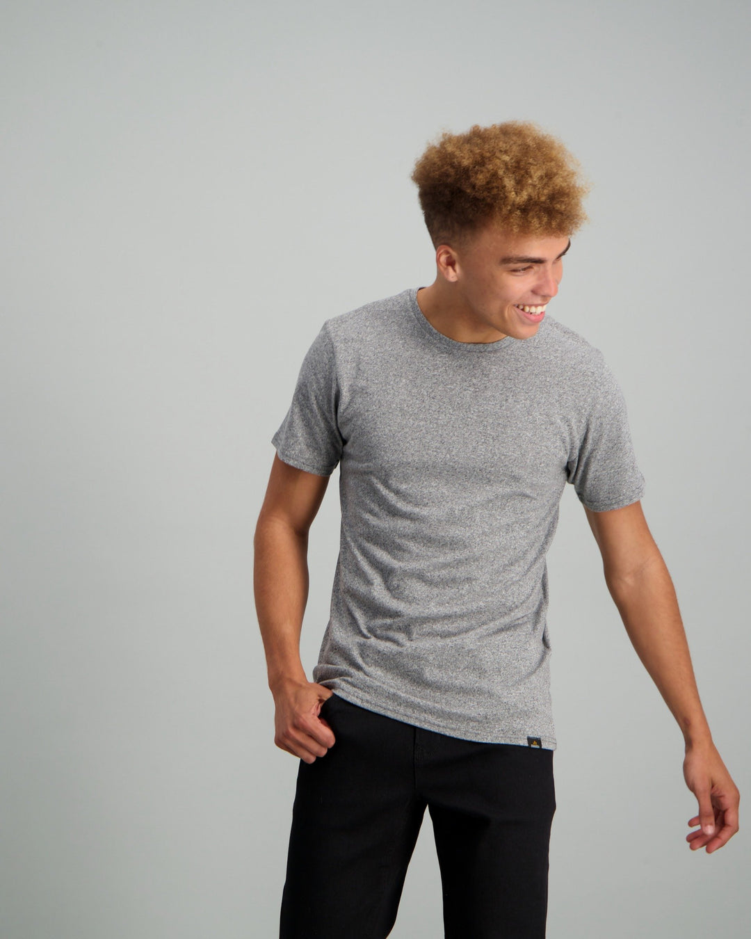 Men's Crew Neck T-Shirt - Black