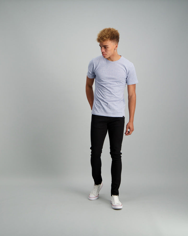 Men's Crew Neck T-Shirt - Blue