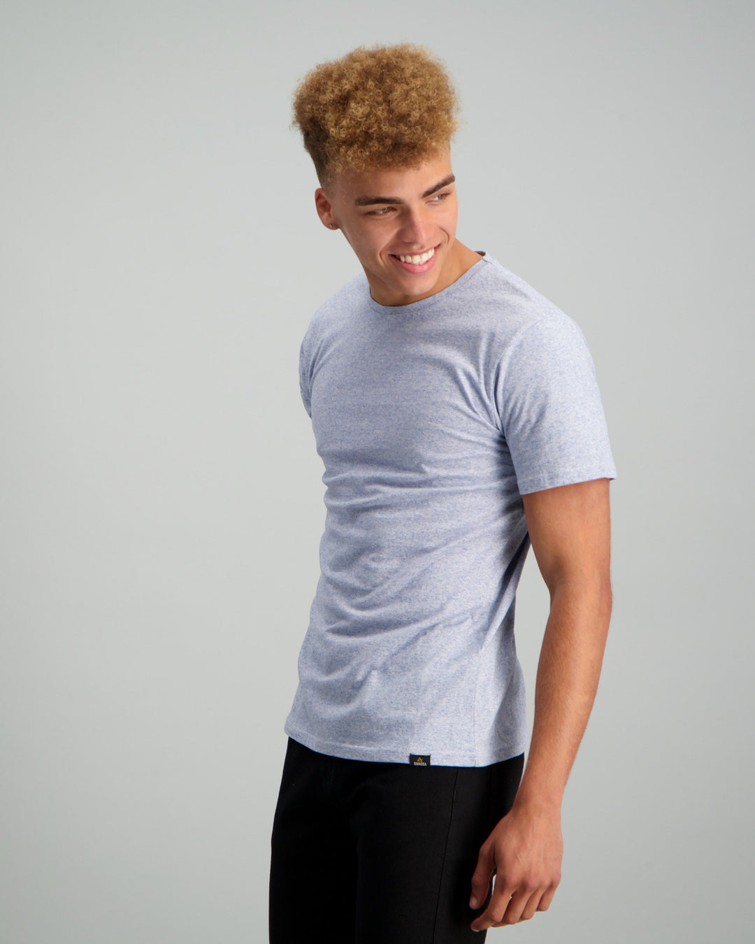 Men's Crew Neck T-Shirt - Blue