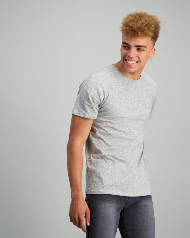 Men's Crew Neck T-Shirt - Grey