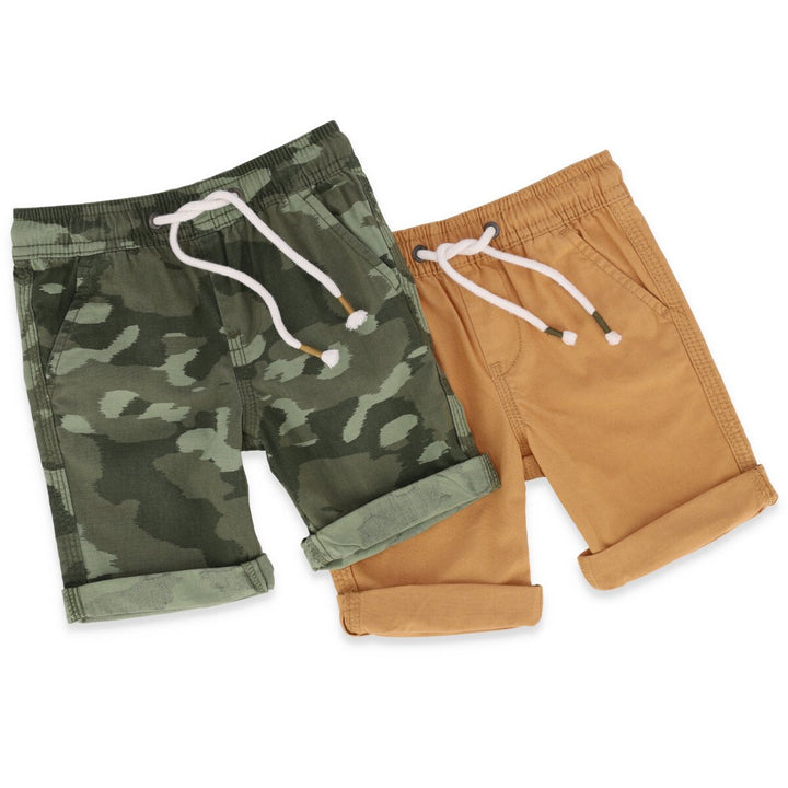Pre-Boys 2 Pack Chino Short - Camo