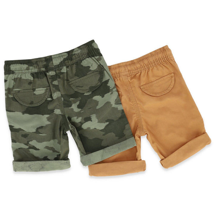 Pre-Boys 2 Pack Chino Short - Camo