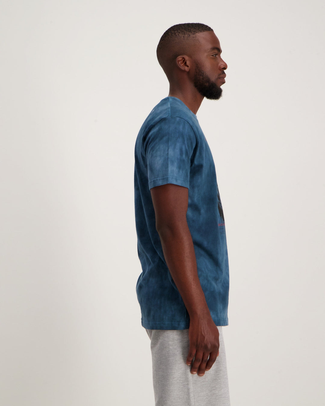 Men's Chalk Skull Spectra T-Shirt - Blue