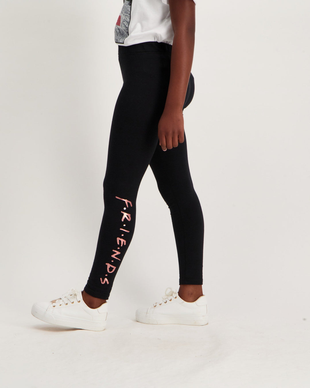 Girls F.R.I.E.N.D.S Legging - Black