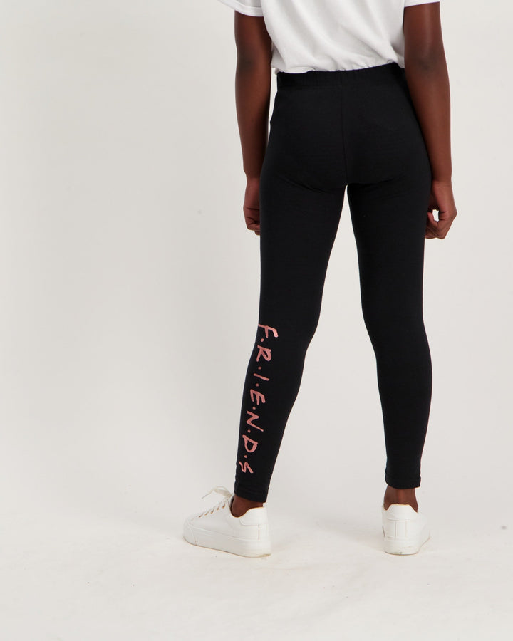 Girls F.R.I.E.N.D.S Legging - Black