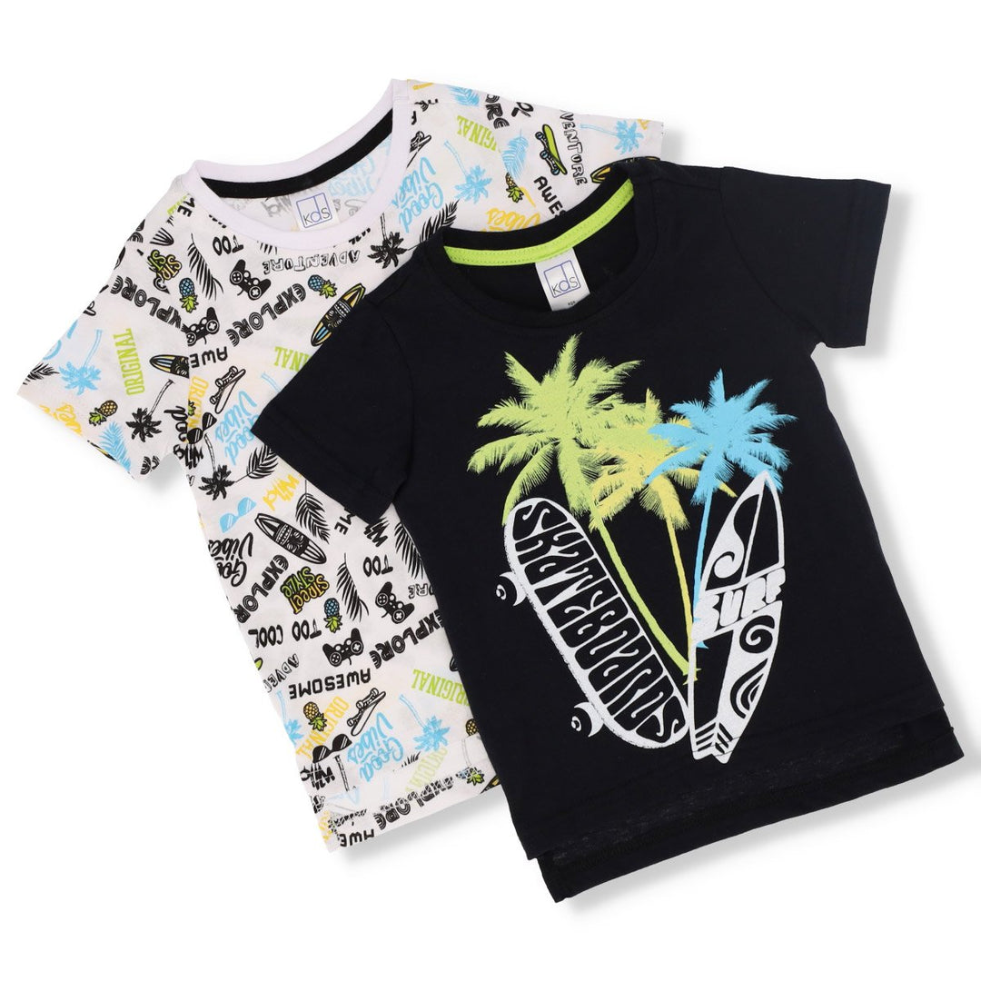 Pre-Boys 2 Pack Cool Vibes Tee's