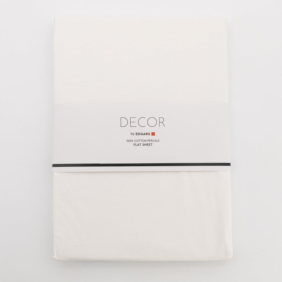 200TC Cotton Flat Sheet-White