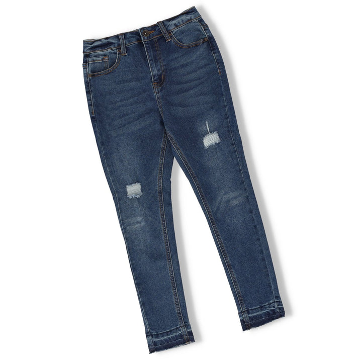 Big Girls Ink High Rise Fashion Skinny Denim Jean