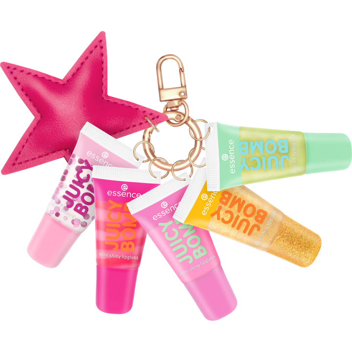 JUICY BOMB mini shiny lipgloss set