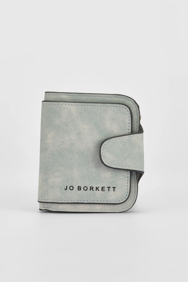 Small Bi Fold Wallet - Seafoam