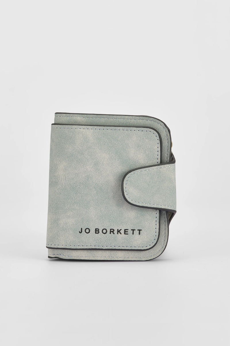 Small Bi Fold Wallet - Seafoam