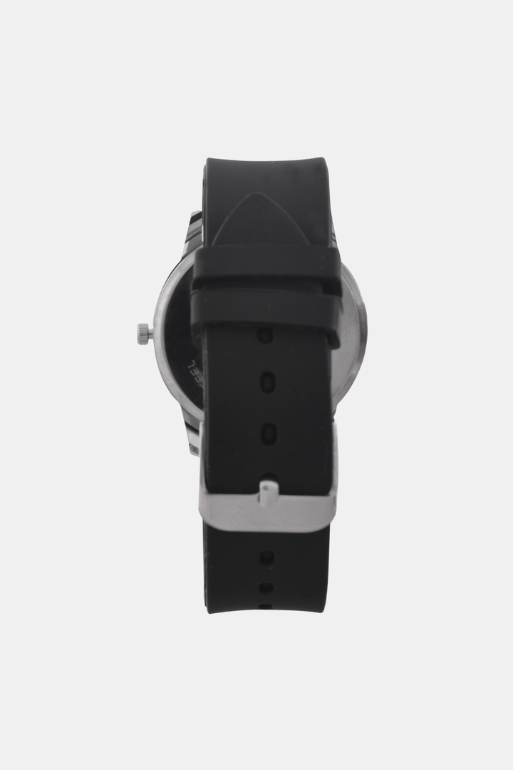 Boys Resin Analogue Watch - Black