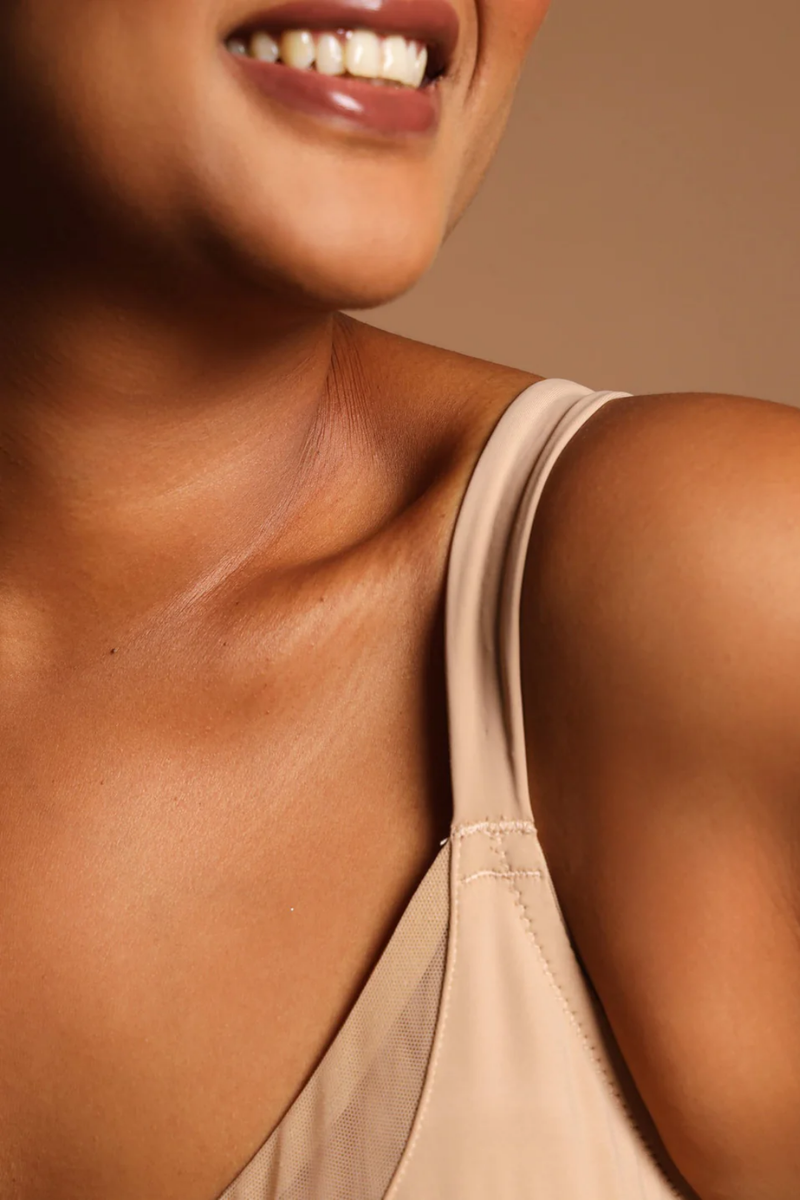 Soft Touch Minimiser Bra - Beige