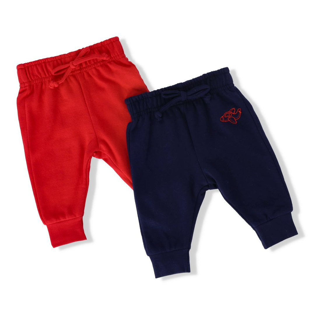 Baby Boys 2 Pack Jogger - Red