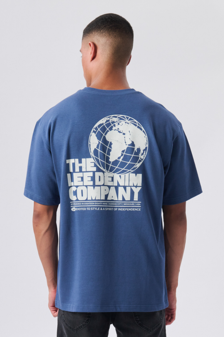 World Wide Tee - Blue
