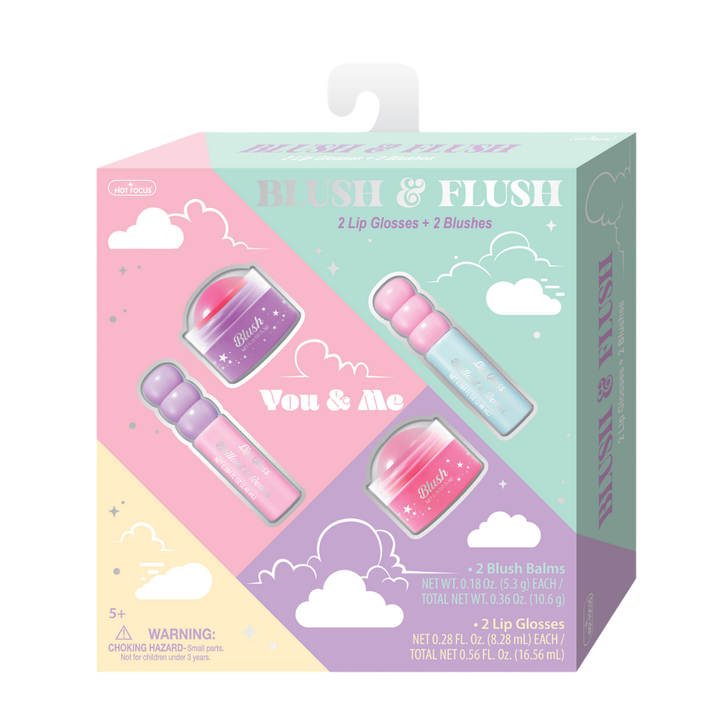 GlowMode Blush & Flush Teen Beauty Duo – 4-Piece Makeup Kit