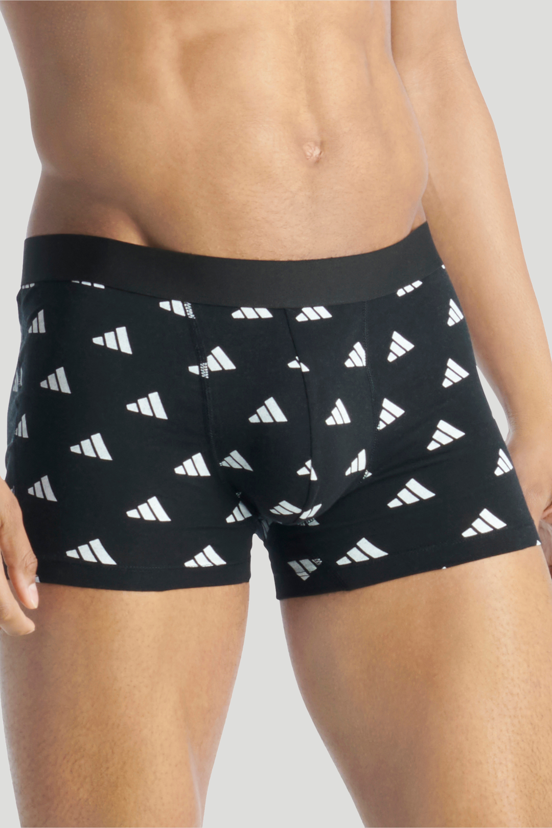 2 Pack Active Flex Cotton Trunk - Black/Blue
