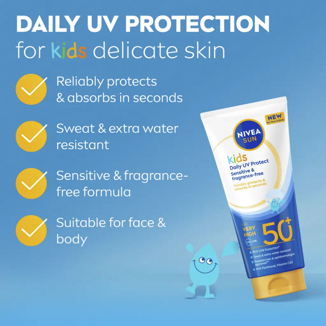 Sun Kids Daily Uv Face & Body 100Ml