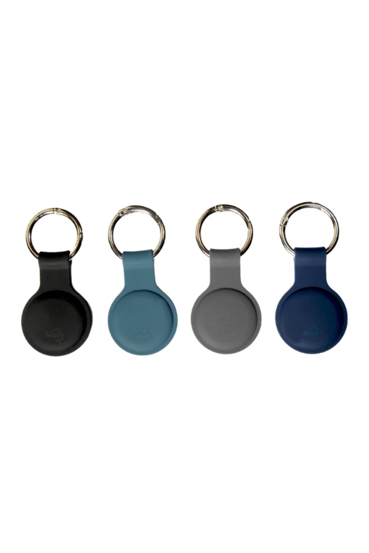 Moov Soft Touch AirTag Keyrings (4 Pack)