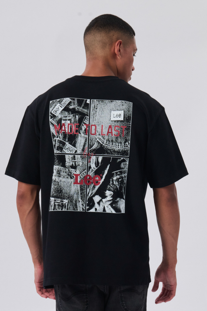 Jeans Image Tee - Black