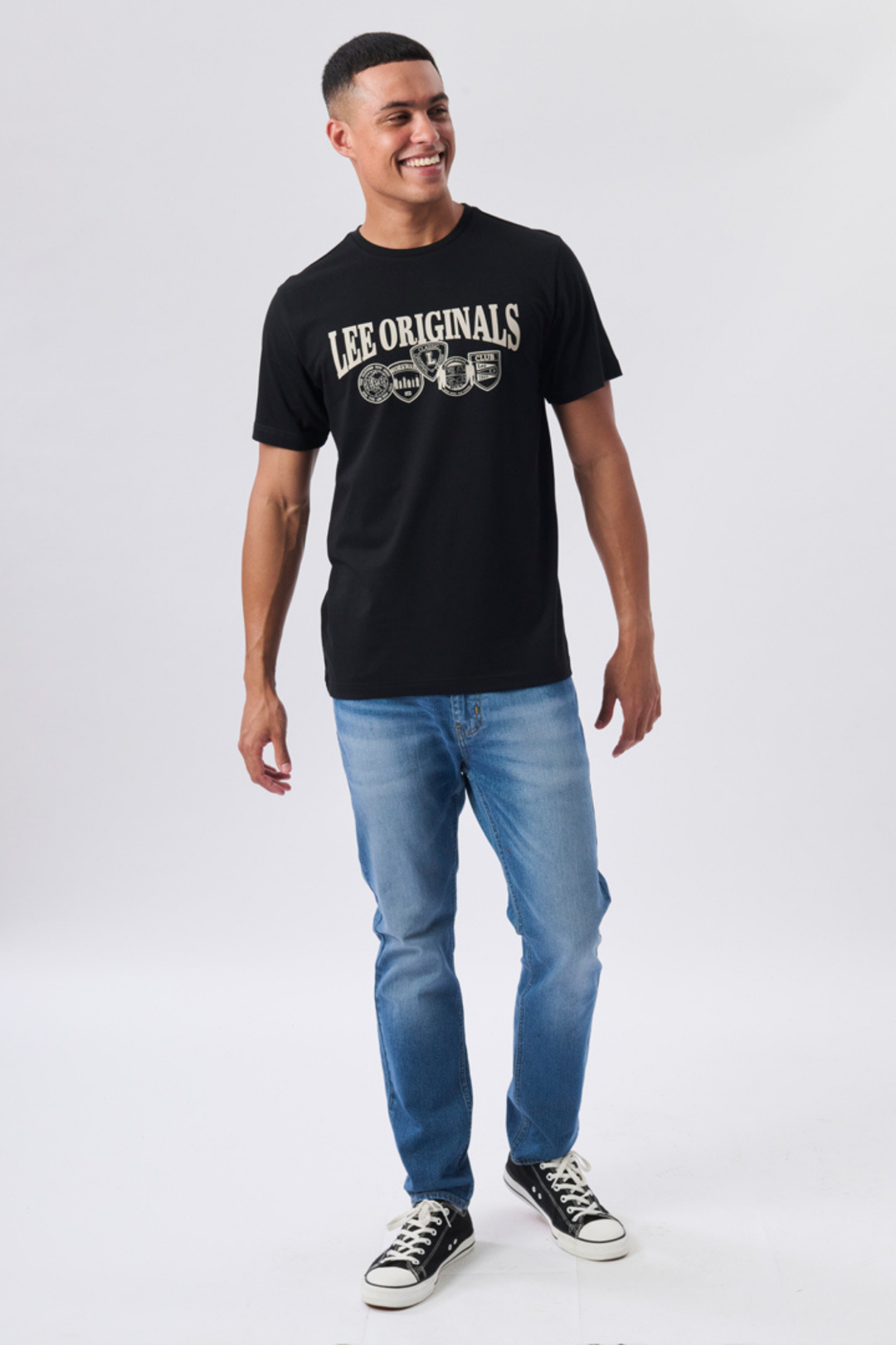 Orginal Badges Tee - Black