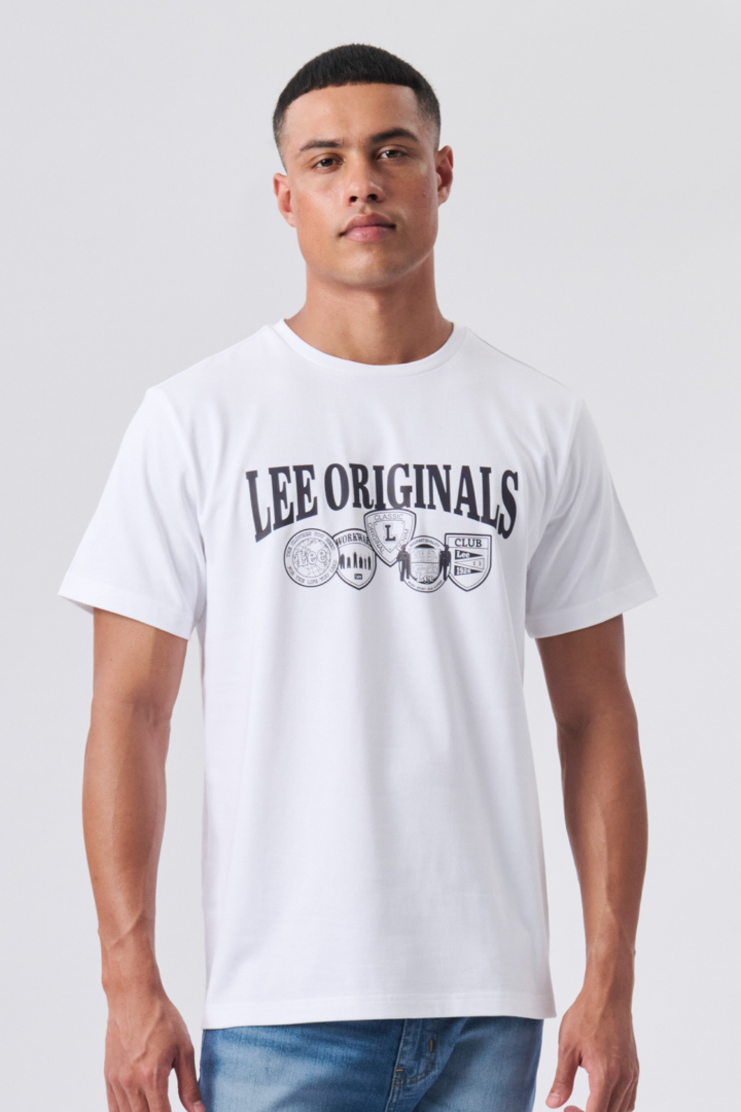 Orginal Badges Tee - White