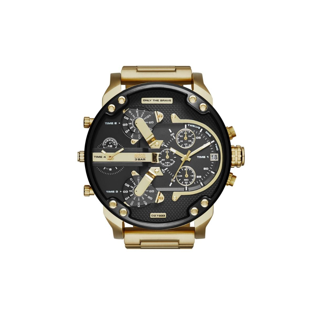 Mens Mens Dz7333 Watch - Gold – Edgars