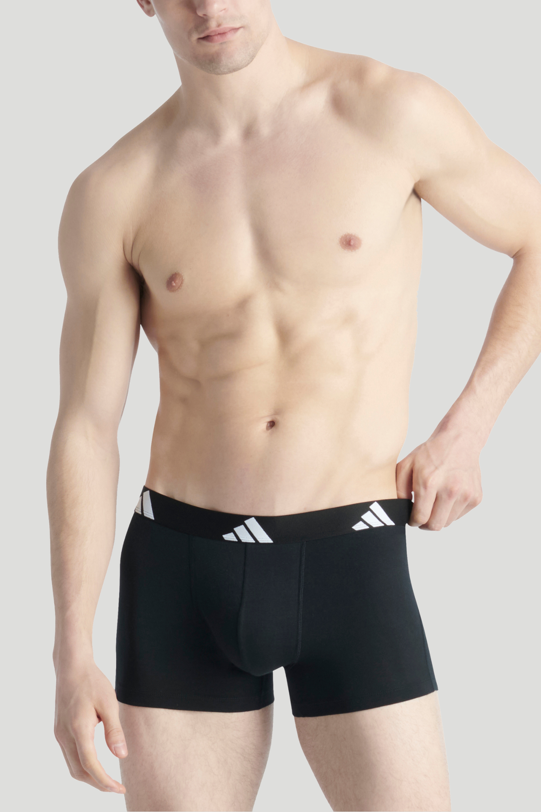 2 Pack Active Flex Cotton Trunk - Black
