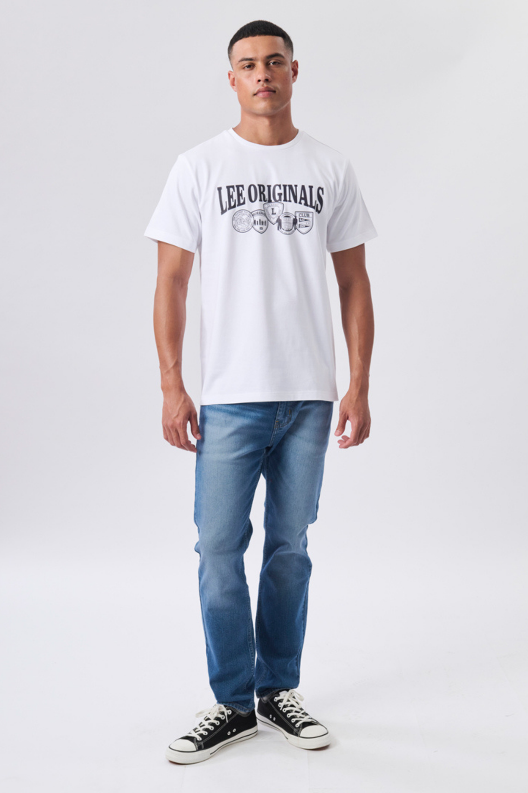 Orginal Badges Tee - White