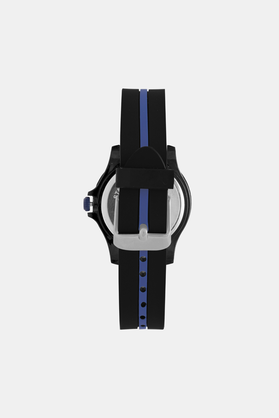 Boys Resin Sporty Top Ring Analogue Watch - Black