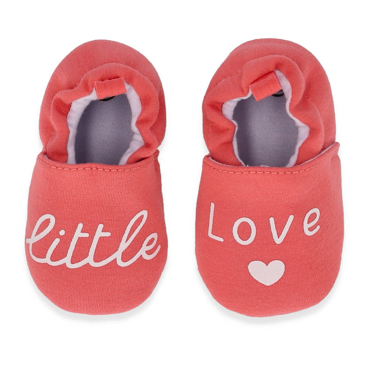 Baby Girls Little Love Slipper - Dusty Rose