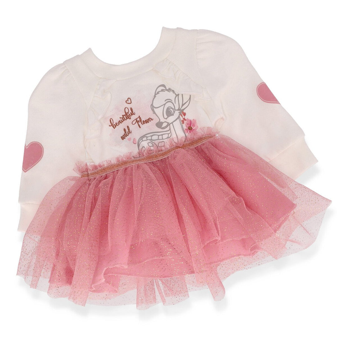 Baby Girls Bambi Mesh Dress Cream – Edgars