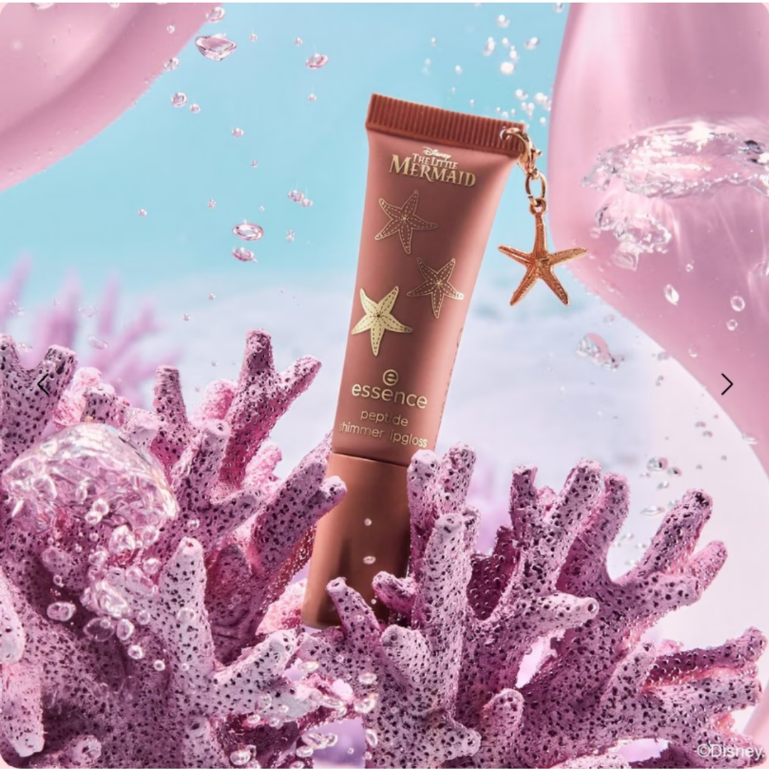 Disney The Little Mermaid Peptide Shimmer Lip Gloss