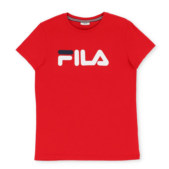 Boys Deckle Tee - Red