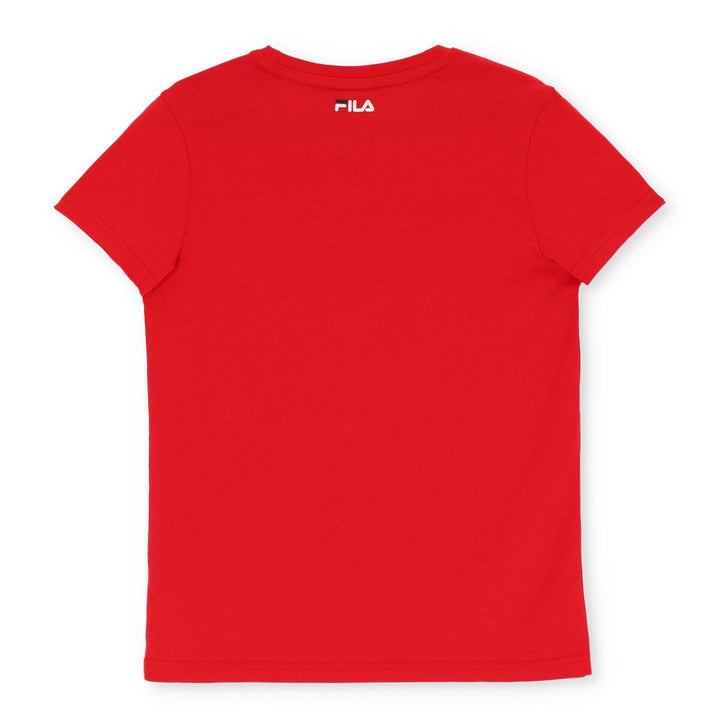 Boys Deckle Tee - Red
