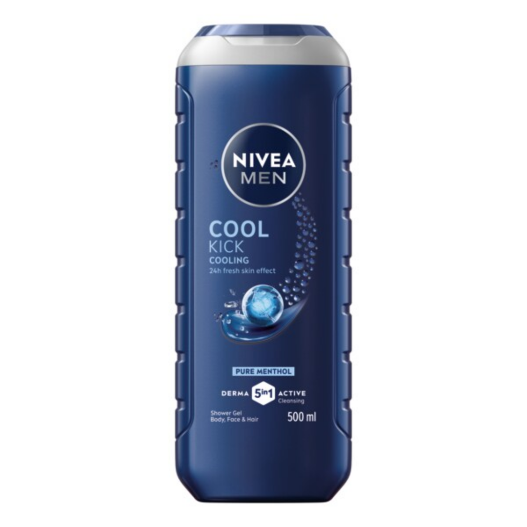 Nivea Men Cool Kick Shower Gel 500Ml