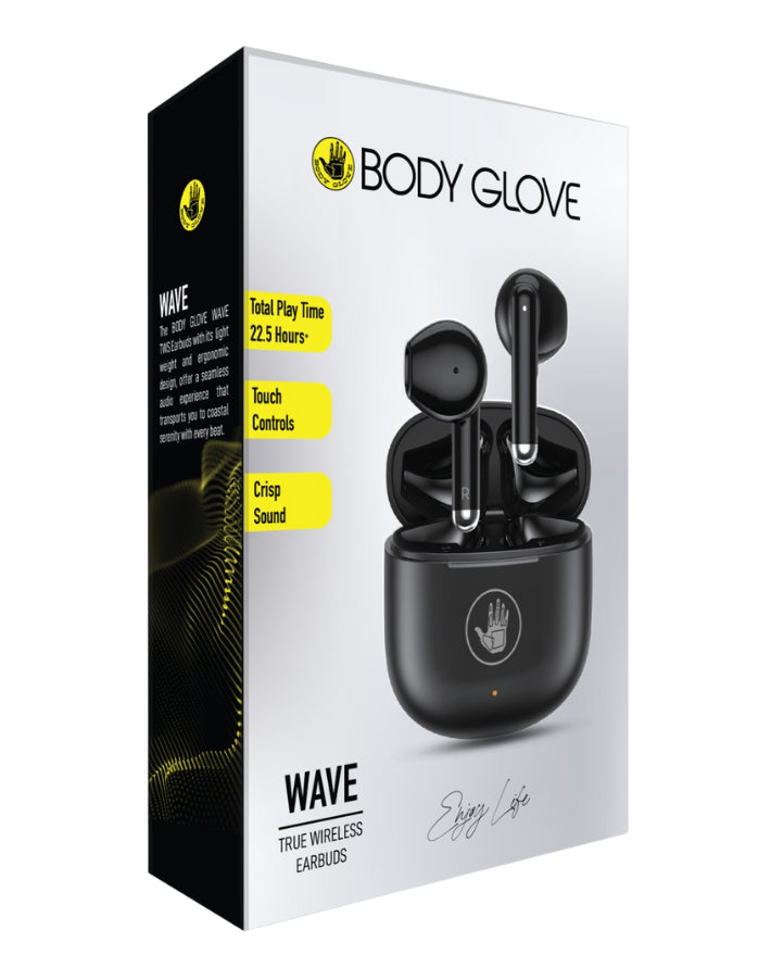 Wave True Wireless Earbuds Black