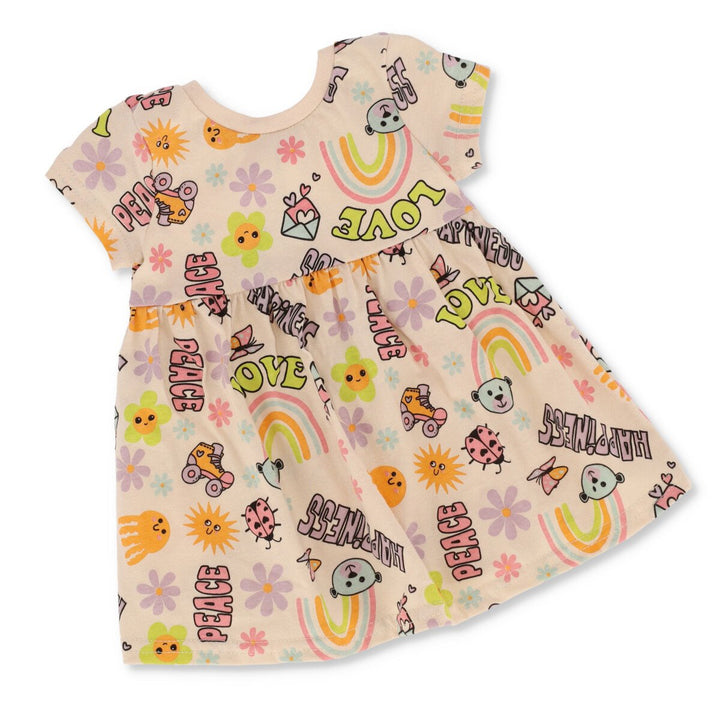 Baby Girls Paint Splatter Dress