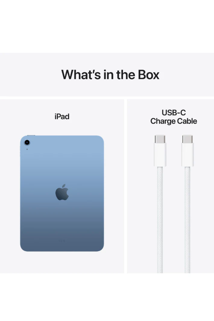 A16 11" Wi-Fi 128GB iPad - Blue
