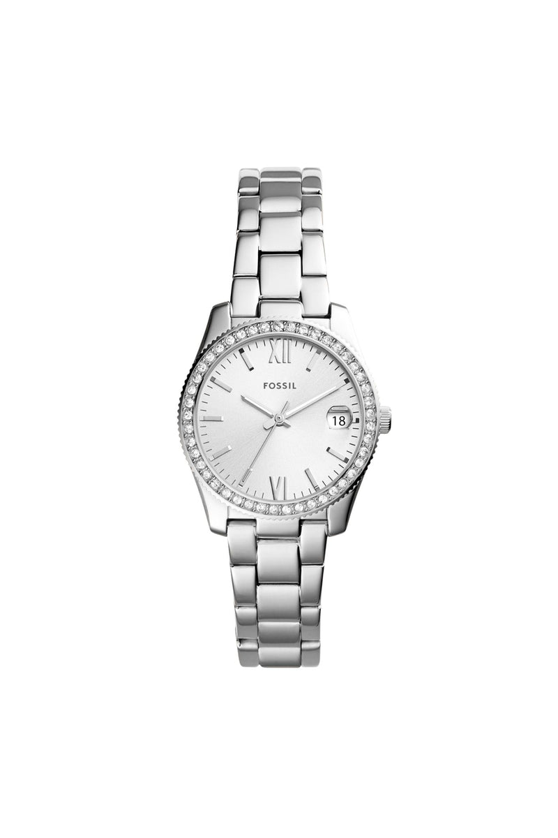 Ladies Scarlette 33Mm Three-Hand Date Stainless Steel Watch