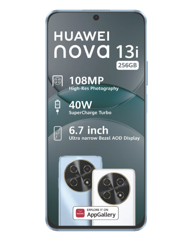 NOVA 13i 256GB 4G Dual Sim Cellphone - Blue