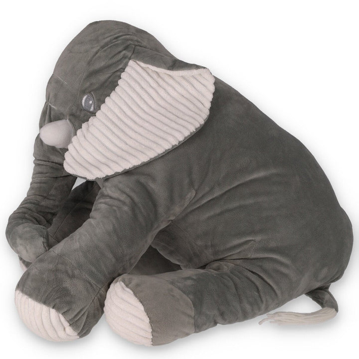Large Baby Soft Toy Ellie Elephant - Grey