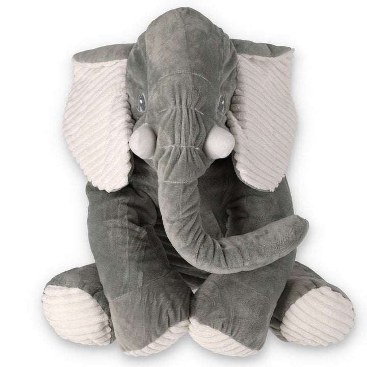 Large Baby Soft Toy Ellie Elephant - Grey