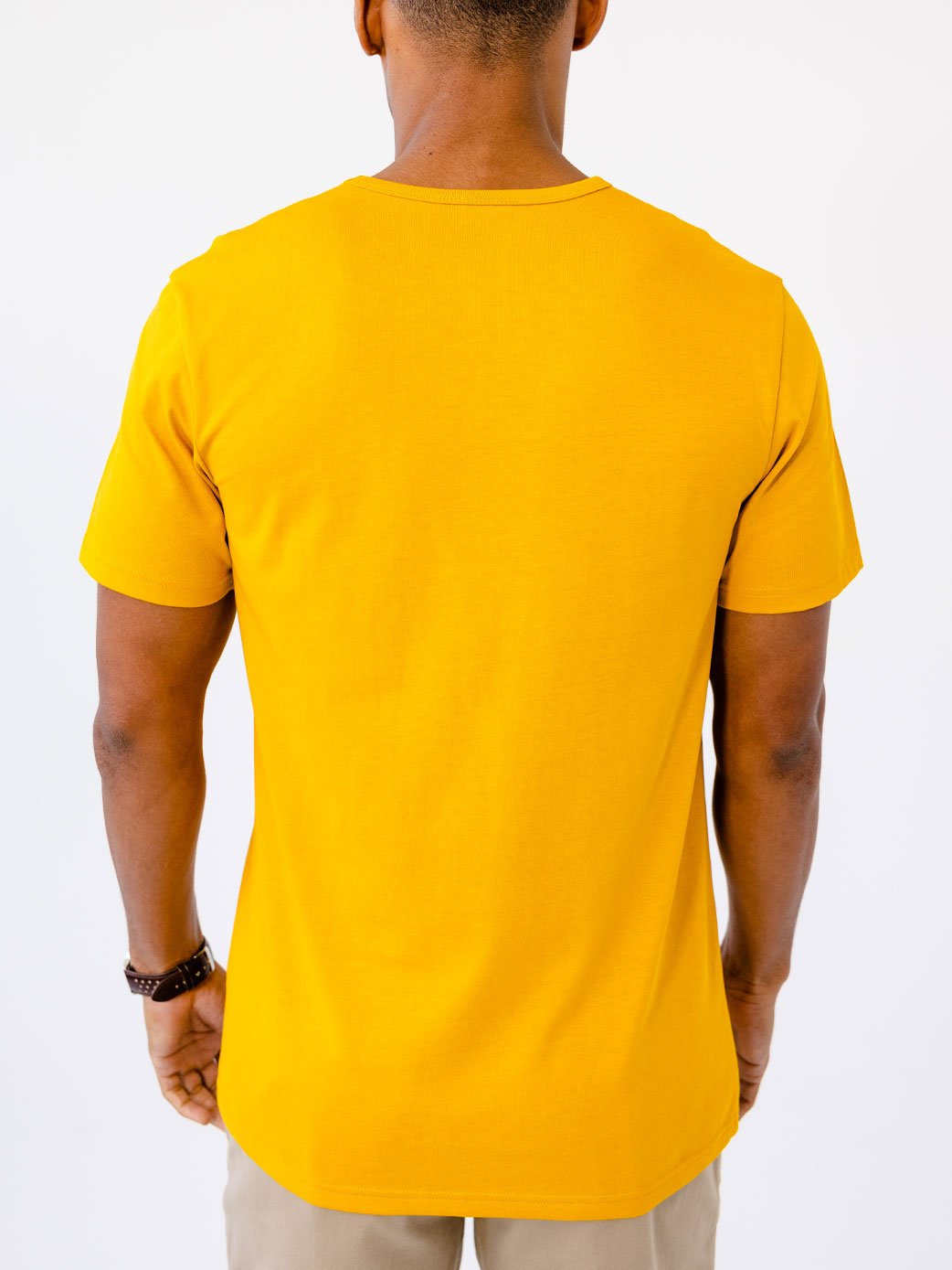 Men's Logo Tee - Gold